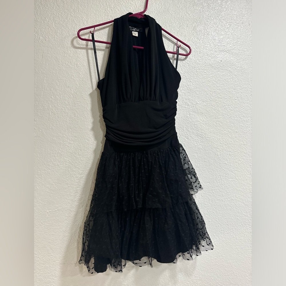 Vintage Jessica McClintock for Gunne Sax Little Black Dress
